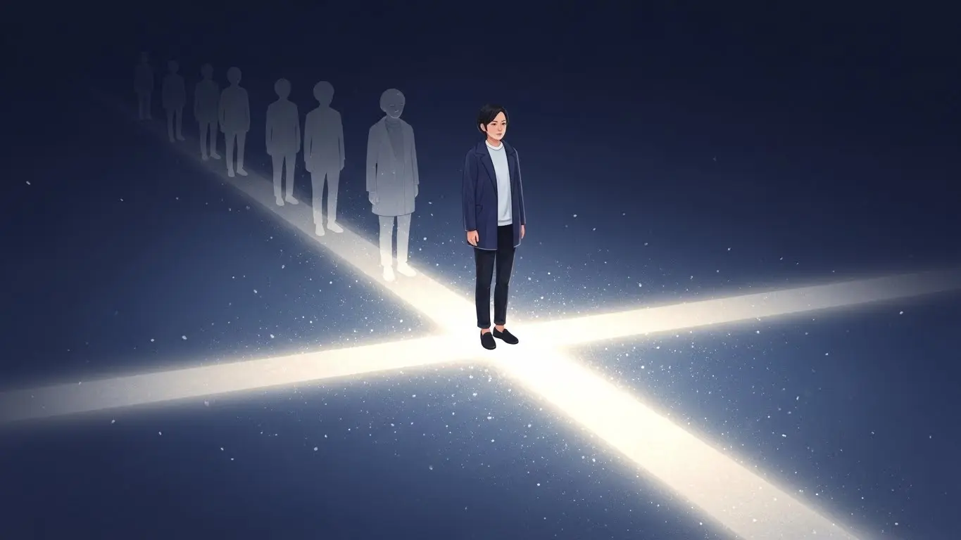 過去でも未来でもない。『今ここ』だけが、世界を選び直せる唯一の場所