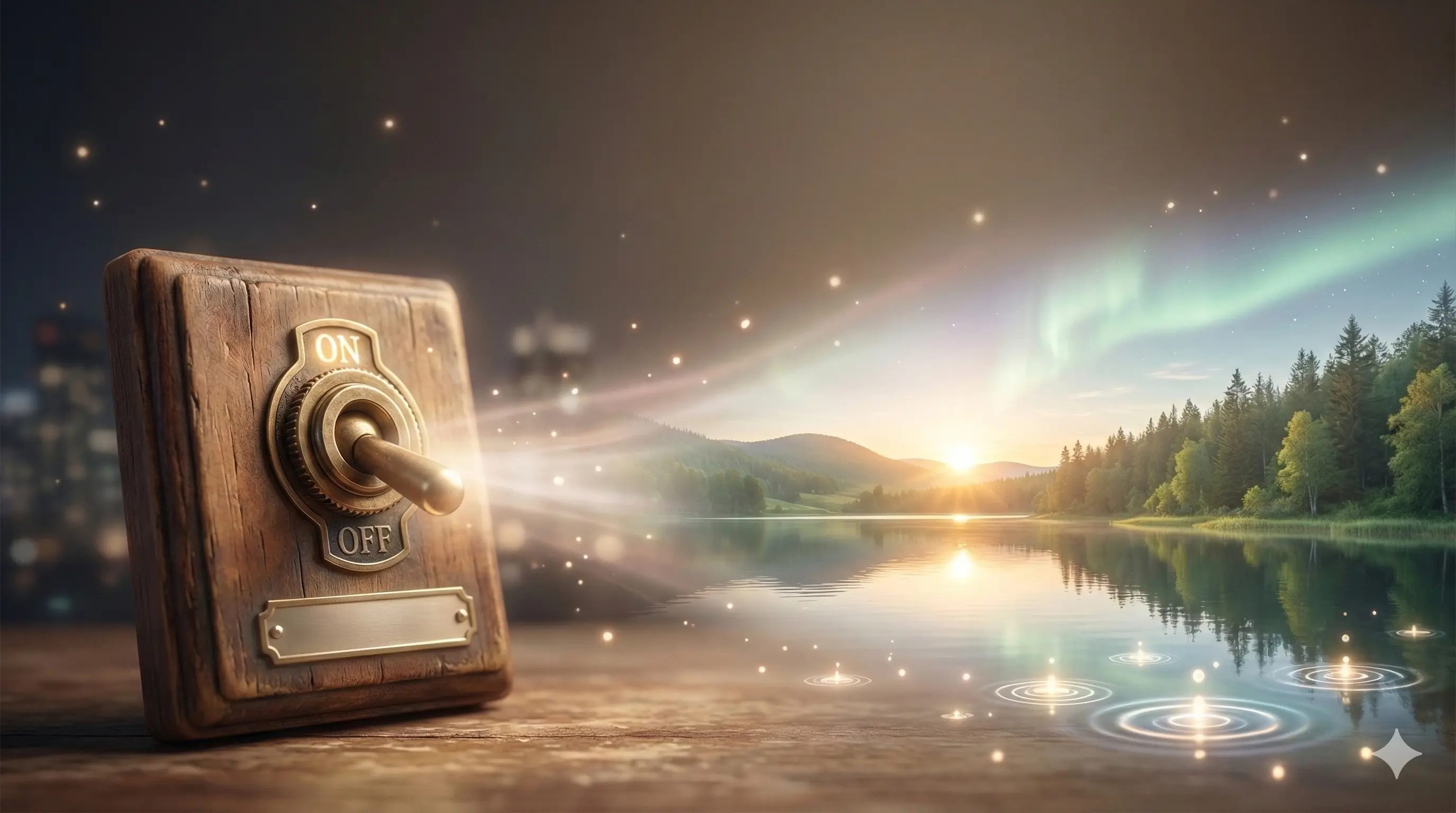 現実の切り替えスイッチ